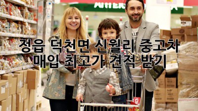 정읍 덕천면 신월리 중고차 매입 최고가 견적 받기